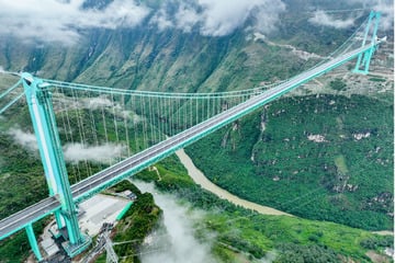 Monster-Bauwerk: Höchste Brücke der Welt eröffnet