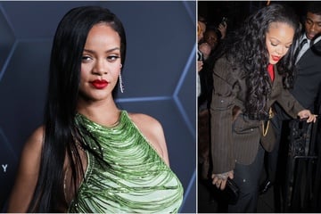 Rihanna teases her 2025 Met Gala look in dapper pinstripe suit!