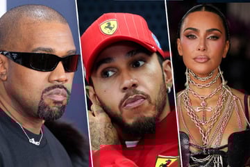 How does Kanye West really feel about Kim Kardashian's romance with Lewis Hamilton?