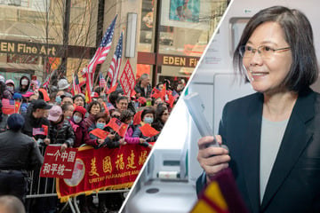 Taiwan president visits New York as China threatens "countermeasures"