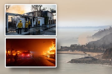 Feuer in Los Angeles: Malibu zu großen Teilen niedergebrannt