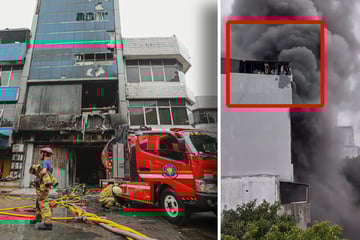 Feuer bricht im fünften Stock aus: 22 Tote bei Brandkatastrophe in Büroturm