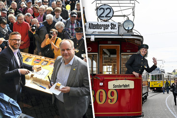 Dresden: 150 Jahre Straßenbahn in Dresden: Beim Tram-Jubiläum sind "Oldies" die Stars