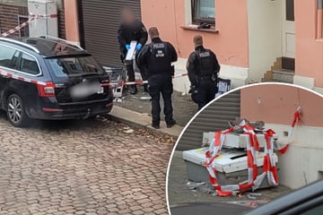 Škoda beschädigt: Automatensprenger demolieren Auto