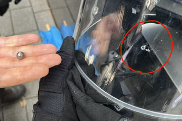 Protestzug gegen Rheinmetall eskaliert: Polizei mit Stahlkugeln beschossen, elf Beamte verletzt