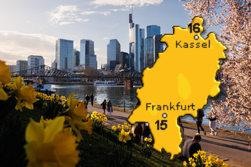 Frühling in Hessen, doch zum Wochenende ändert sich das Wetter