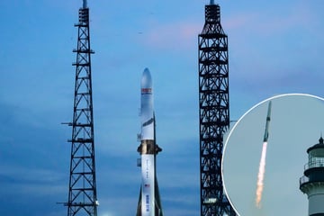 Riesiger Feuerball: Rakete von Jeff Bezos explodiert vor geplantem Start