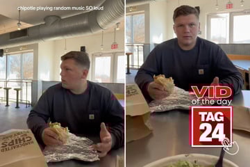 Viral Video of the Day for March 23, 2026: Man hilariously loses it over Chipotle's wild music choices