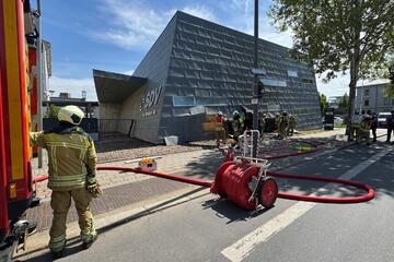 Dresden: Einsatz in Löbtau: Feuer an ehemaliger Druckerei