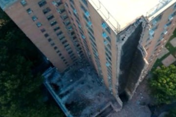 Explosion in New Yorker Hochhaus! Ganze Ecke weggerissen
