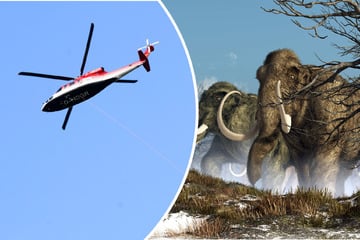 Wissenschaftliche Mission über Brandenburg und Sachsen: Hubschrauber nimmt Eiszeit in den Blick