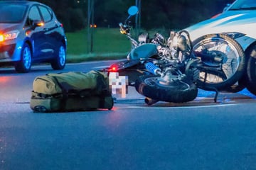 Schwerer Unfall in Region Stuttgart: Motorradfahrer vor Ort reanimiert