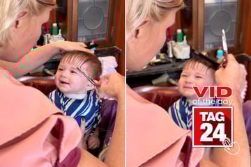viral videos: Viral Video of the Day for November 15, 2025: Baby's first haircut at Disney melts hearts on TikTok