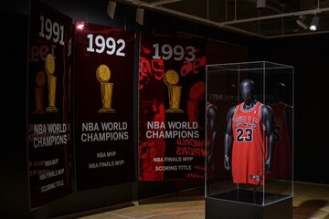 The iconic Michael Jordan "Last Dance" jersey sold at auction for an exorbitant price