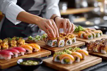 Massenvergiftung in Sushi-Restaurants: Hunderte Gäste liegen flach