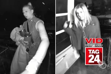 Viral Video of the Day for February 1, 2026: Doorbell cam captures hilarious end to boozy night out