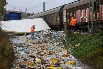 Güterzug kracht in Lastwagen: Massive Zugausfälle im Dreiländereck