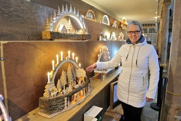 Beim Schwibbogen-König schlägt das Hämmerchen