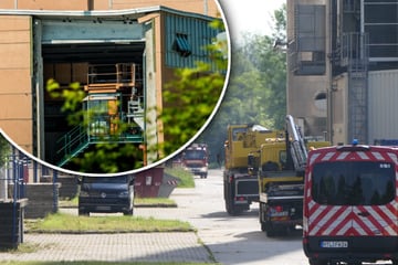 Tödlicher Arbeitsunfall in Sachsen: Hallendach stürzt auf Lkw
