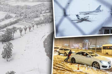 Heftige Schneefälle im Süden: Autofahren verboten, Wirtschaft kommt zum Erliegen