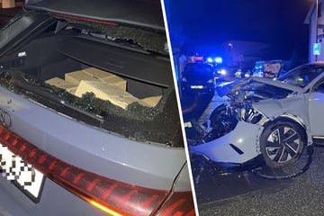 Verkehrsverstoß führt zu Kreuzungs-Crash: Drei Verletzte und riesiger Sachschaden