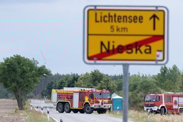 Waldbrand in der Gohrischheide: Lage hat sich beruhigt