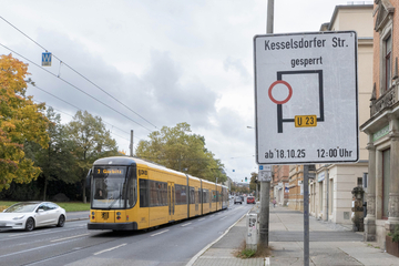 Havarien sollen ein Ende haben: Trinkwasserleitung auf der Kesselsdorfer wird erneuert