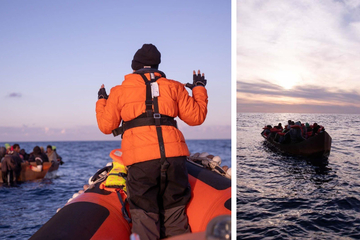 Migranten im Mittelmeer ums Leben gekommen, Sea-Eye leistet Hilfe