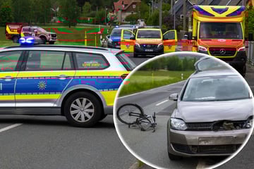 Tödlicher Unfall in Sachsen: Radfahrer stirbt nach Kollision mit Auto