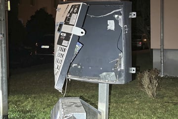 Trio sprengt Kippenautomat in die Luft