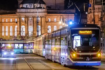 Chemnitz: Hier rollt die längste Tram der Chemnitzer Geschichte durch die Stadt