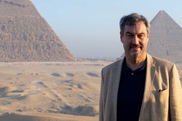 Söder beendet Ägyptenreise und kommt nicht mit leeren Händen zurück