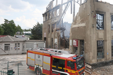 Dresden: Polizei sicher: Großbrand im Industriegelände entstand nicht mit Absicht!