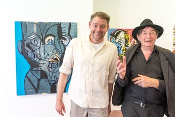 Dresden: Als Maler in Dresden: Straßensperrung wegen Kinski-Comedian Giermann