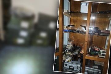 Ermittler entdecken bei Razzia weitere Geheimtür: Als sie hindurchgehen, machen sie heftigen Fund