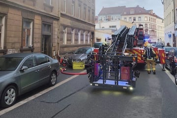 Dichte Rauchwolken in Bautzen: Zwei Menschen vor Feuer gerettet