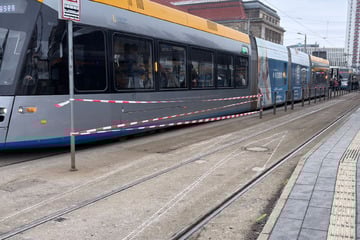 Leipzig: Tram an Leipziger Hauptbahnhof entgleist: Massive Einschränkungen