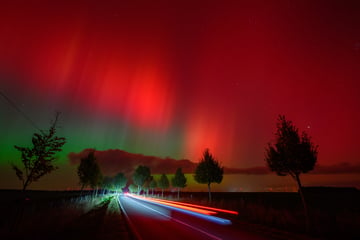 Naturspektakel über Brandenburg: Darum können wir Polarlichter häufiger sehen