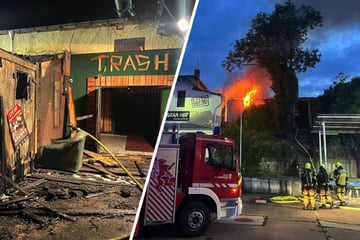 Feuer in Gera: Diskothek am Bahnhof in Brand gesteckt!