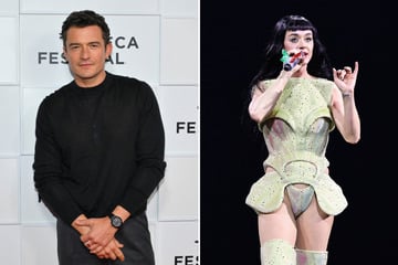Katy Perry tries not to cry during breakup song after Orlando Bloom split