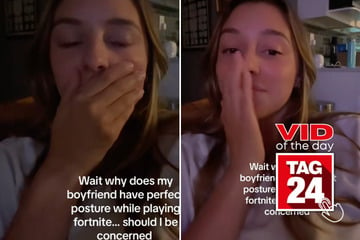 Viral Video of the Day for February 7, 2025: Girl in shock after seeing boyfriend's "perfect" posture