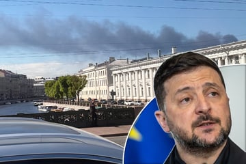 Ukraine-Krieg: Selenskyj lobt Drohnentruppen nach Attacke auf St. Petersburg