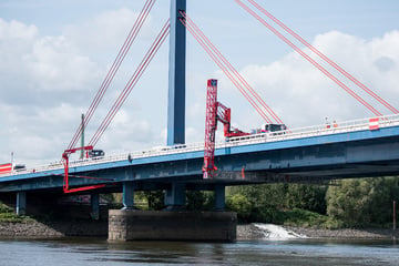 Hamburgs Norderelbbrücke ist repariert, A1 wieder dreispurig