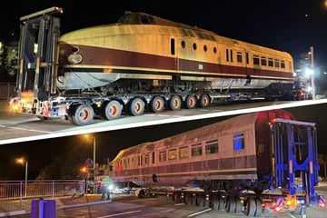 Chemnitz: mega transport! Dare to dieser DDR-Schnellzug durch Chemnitz gefahren