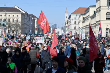 München: Demos in München: Gegen Rechtsruck und für EU-Zusammenhalt