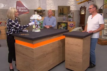 Bares für Rares: Lampe aus Thüringen bei "Bares für Rares": Kandidat lässt nicht mit sich reden - Abbruch!