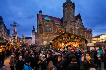 Chemnitzer Rathaus gibt Details bekannt: So groß wird der Weihnachtsmarkt 2022
