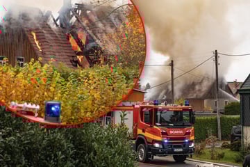 Haus nach Horror-Brand in Sachsen unbewohnbar