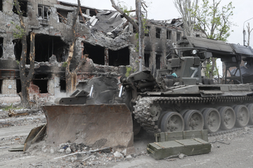 Ukraine-Krieg, Tag 122: Russische Truppen haben Sjewjerodonezk vollständig besetzt