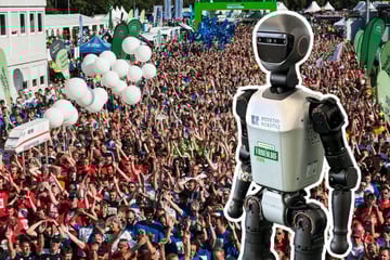 Leipzig: Erstmalig in Europa: Sächsischer Roboter will beim Firmenlauf den ersten Platz holen